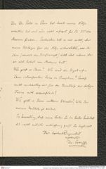 Nachlass Franz Steindachner, Brief von Eduard Graeffe an Franz Steindachner (07.04.1904), Inv.Nr. 173.42, Seite 3